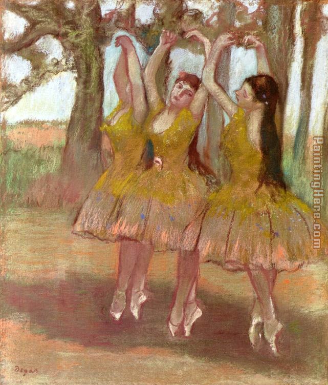 A Grecian Dance painting - Edgar Degas A Grecian Dance art painting